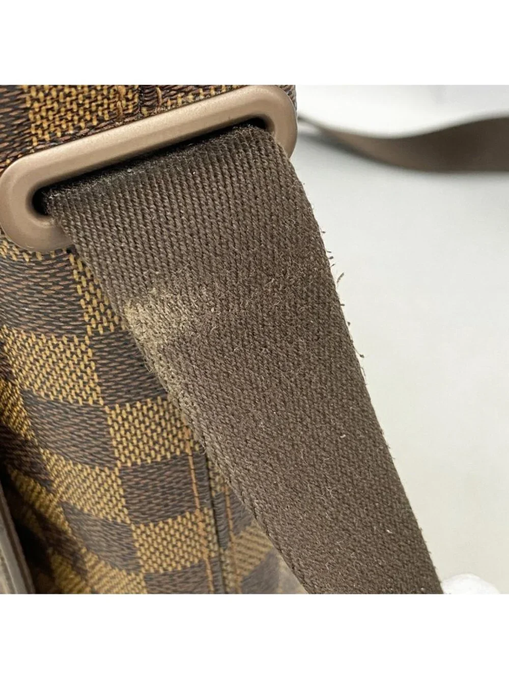 Louis Vuitton Shoulder Bag Damier Brooklyn MM Ebene